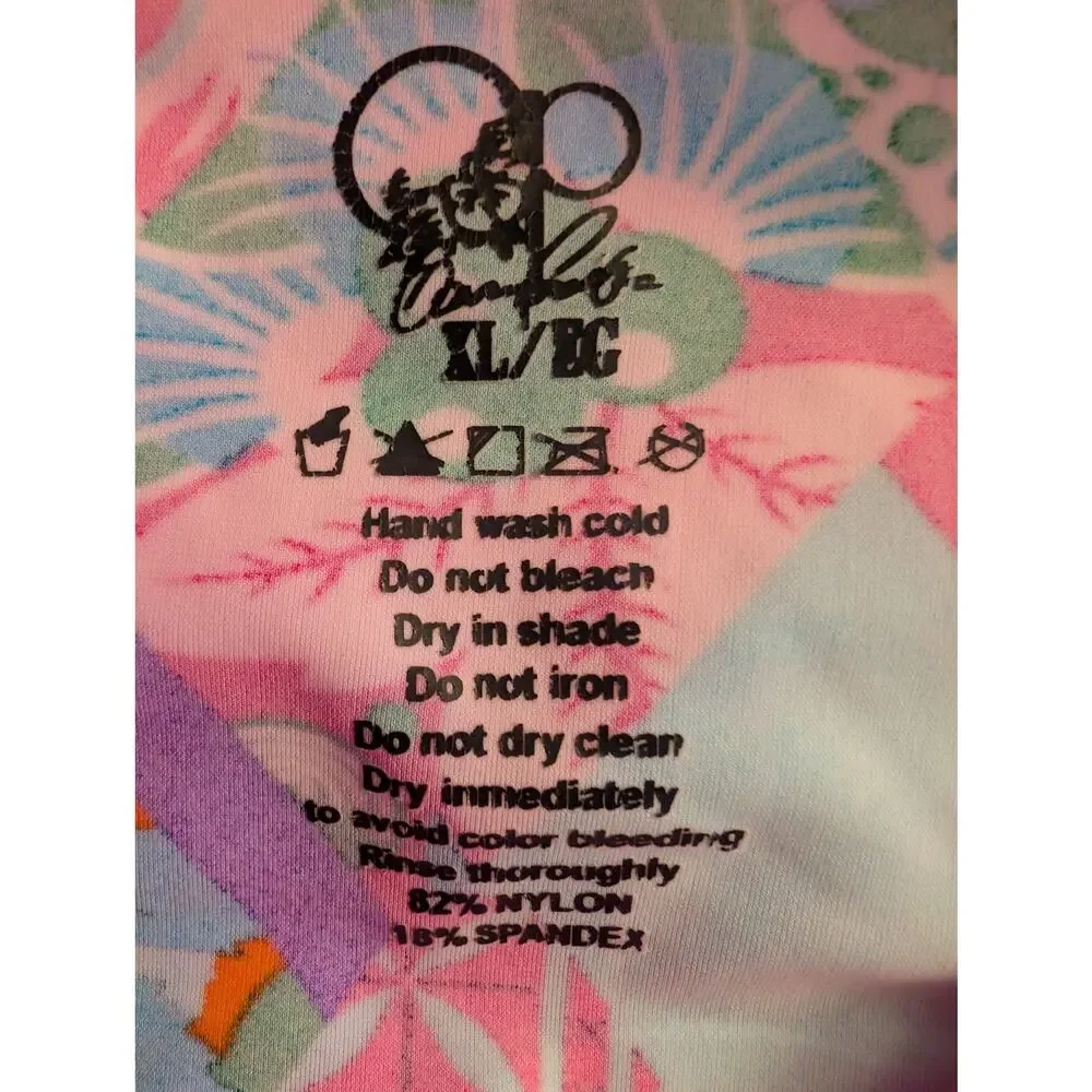 Ocean Pacific Girls Long Sleeve Swim Shirt XL